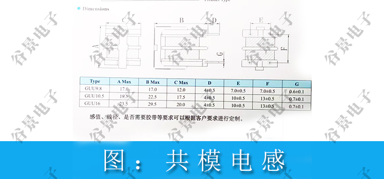 最新UU共模電感規(guī)格書請收好備用 2 蘇州谷景電子有限公司 2